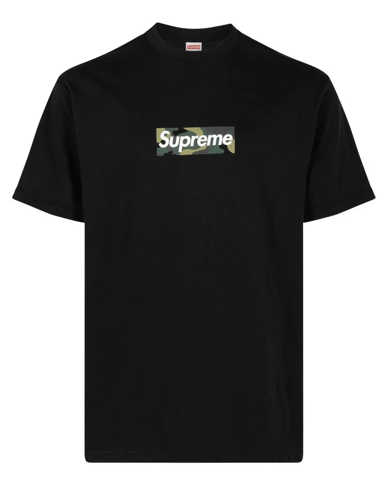 Supreme Being T-Shirt mit Logo Schwarz