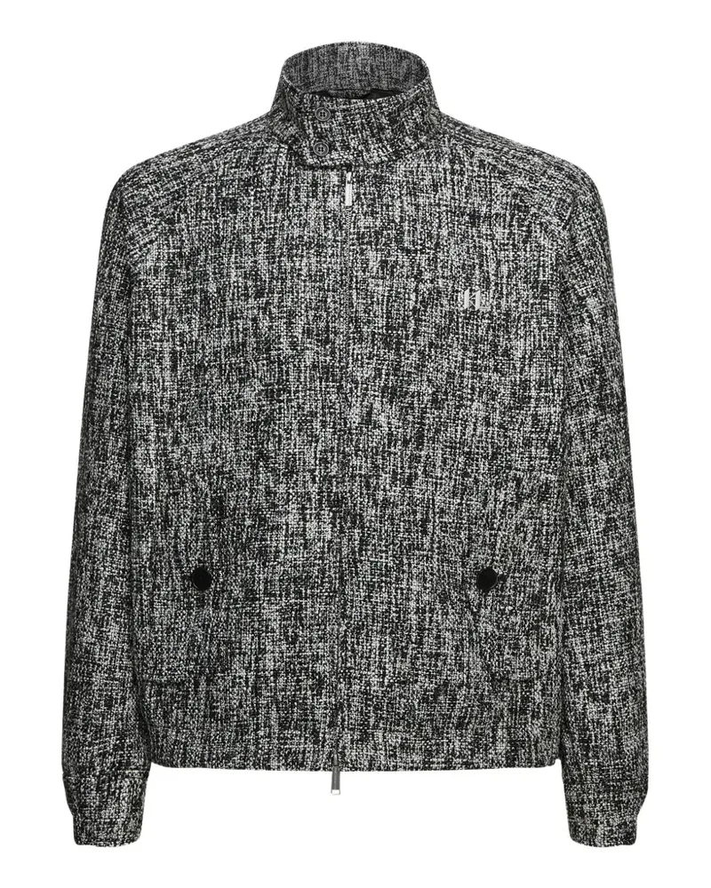 Karl Lagerfeld Jacke aus Bouclé - Schwarz Schwarz
