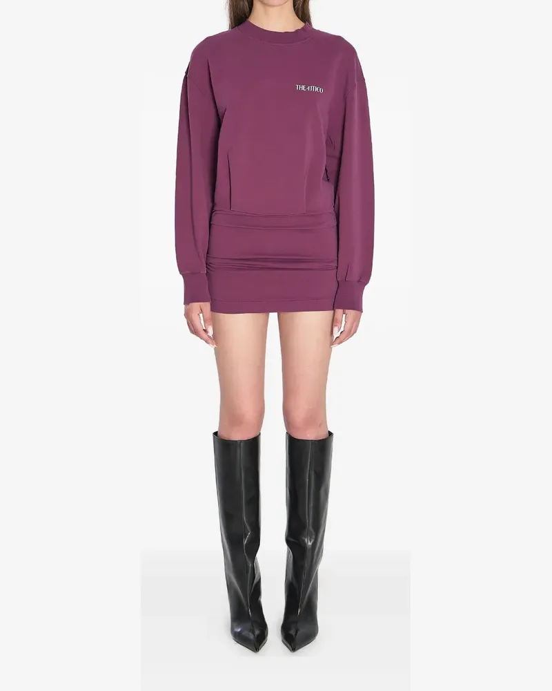 ATTICO Klassisches Minikleid - Violett Violett