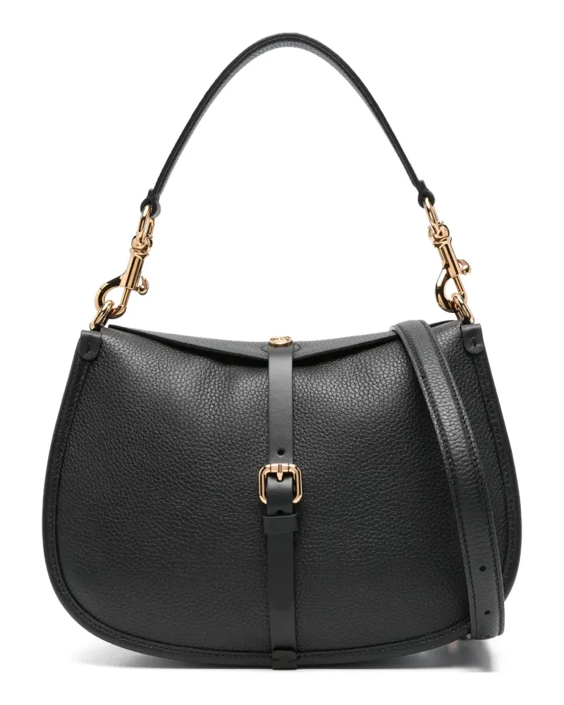 Etro Mittelgroße Pony Schultertasche - Schwarz Schwarz