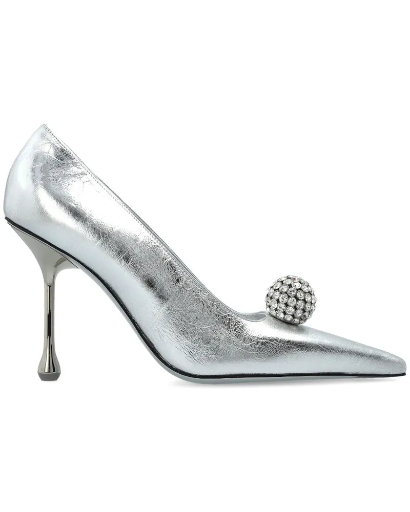 Jimmy Choo Orb Pumps 95mm - Silber Silber