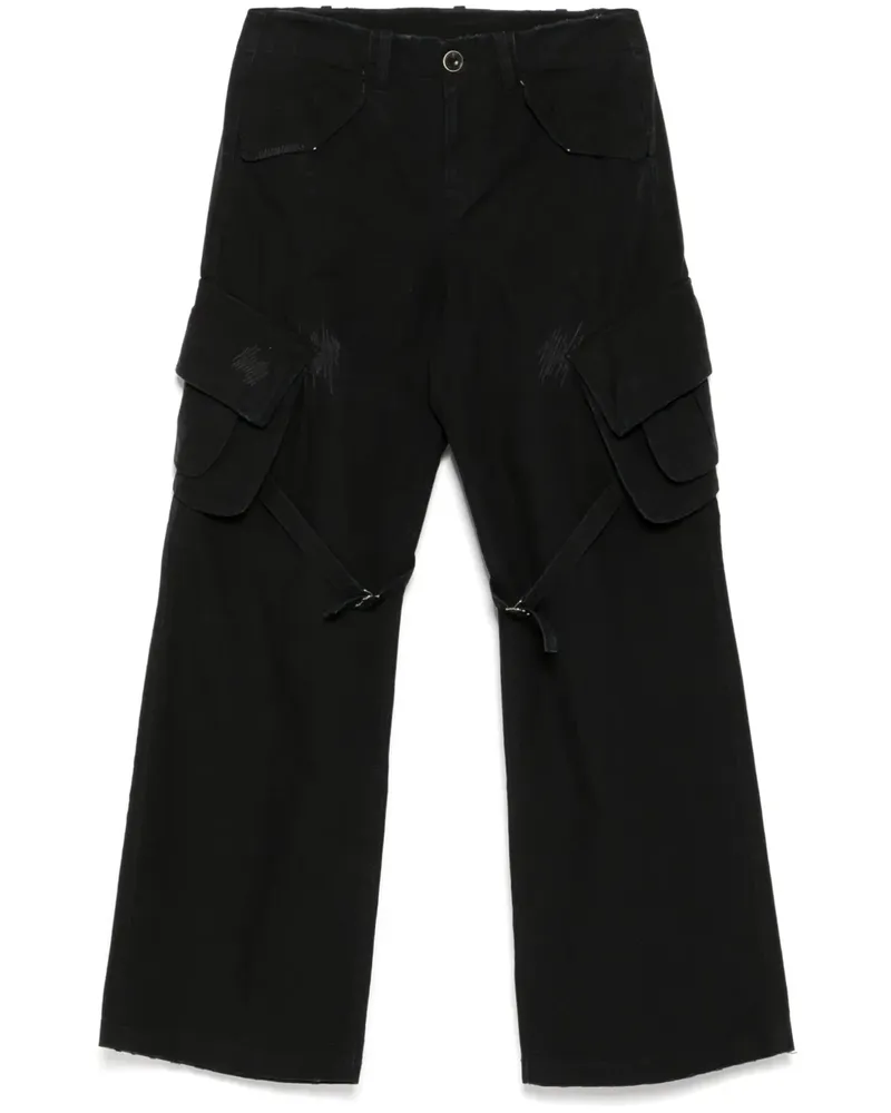 JNBY Curled Edge Cargohose - Schwarz Schwarz