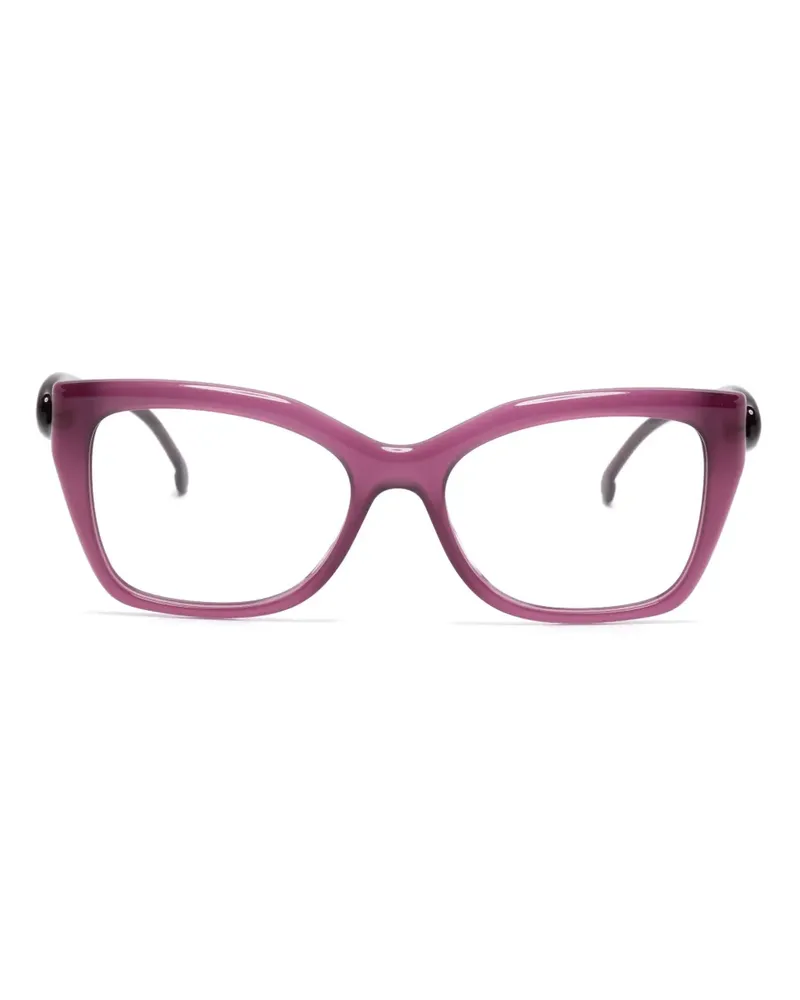 Etro Brille mit eckigem Gestell - Violett Violett