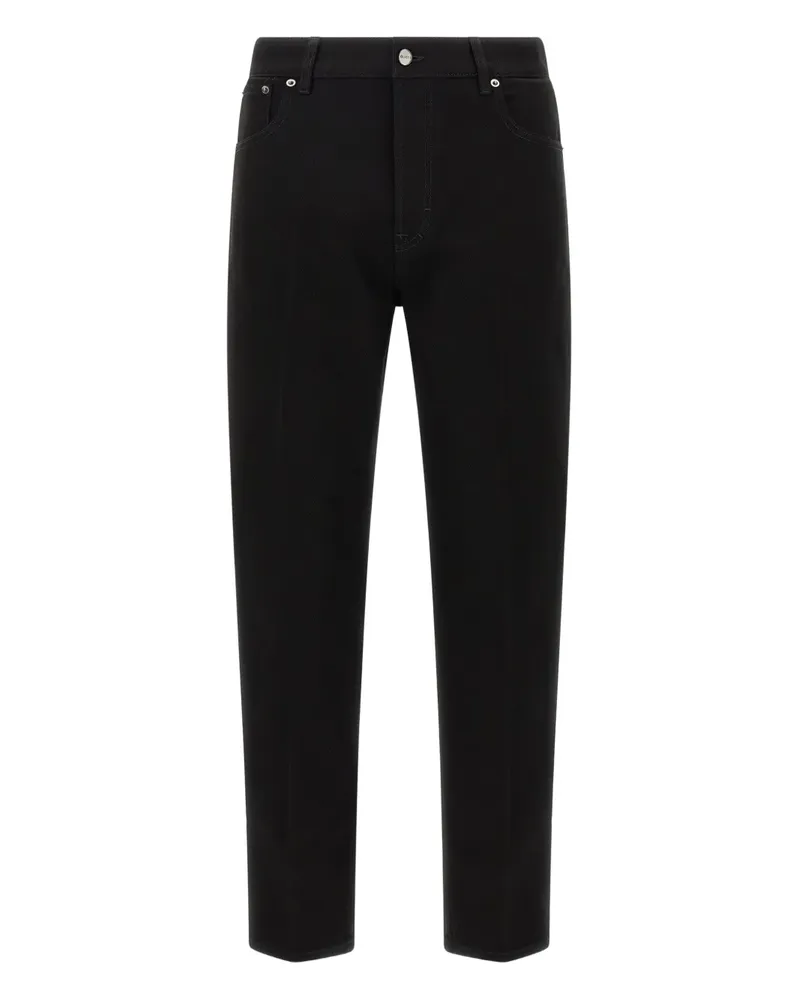 Gucci Morsetto cropped jeans - Schwarz Schwarz