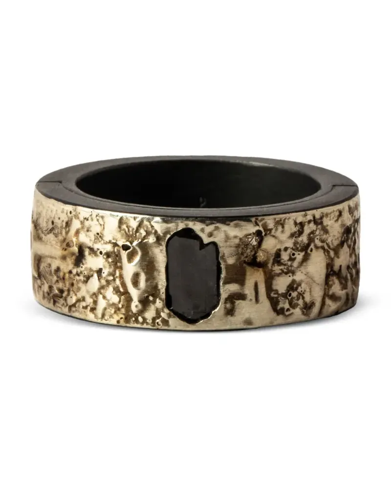 Parts Of Four Sistema Ring aus Sterlingsilber mit Diamant - Schwarz Schwarz