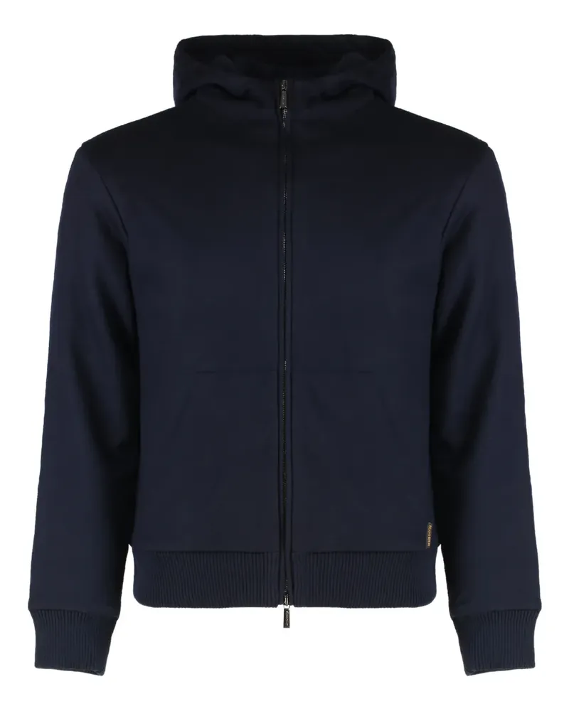 MOORER zip hoodie - Blau Blau