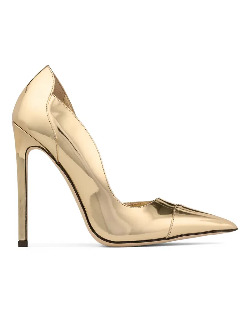 Jimmy Choo Brigitte pointed-toe pumps - Gold Gold