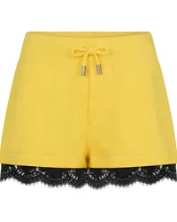 Dsquared2 Shorts mit Spitzendetail Gelb