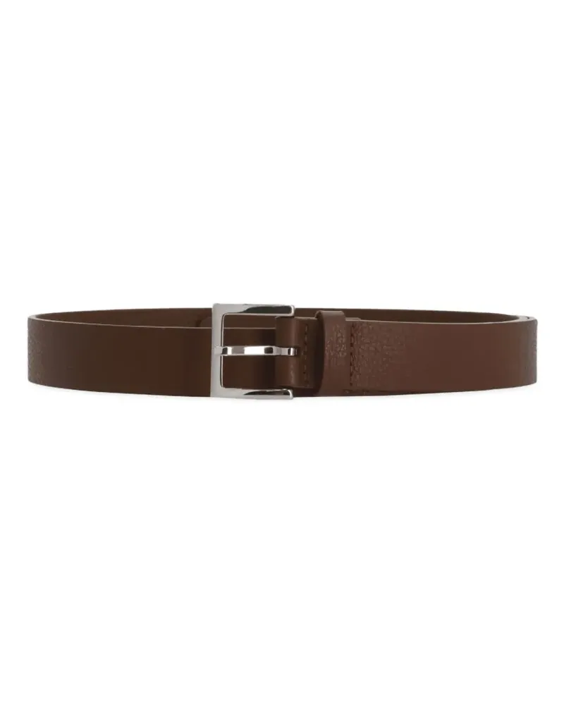 Orciani leather belt - Braun Braun