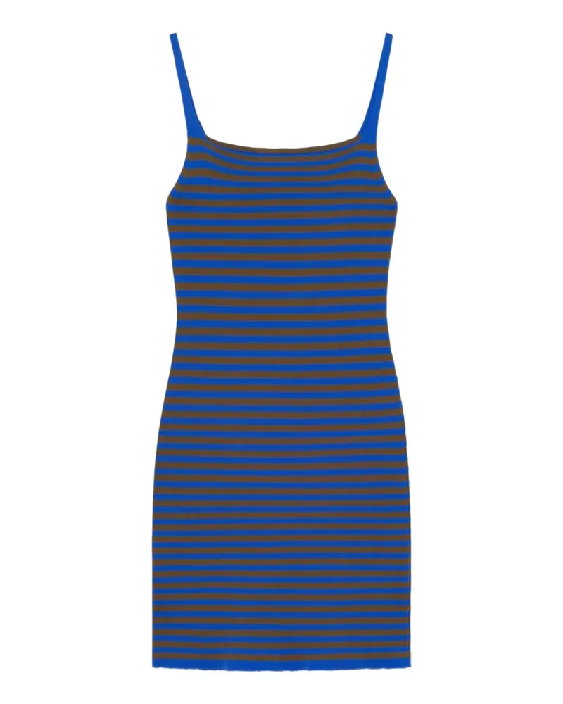 GIMAGUAS Camu striped mini dress - Blau Blau