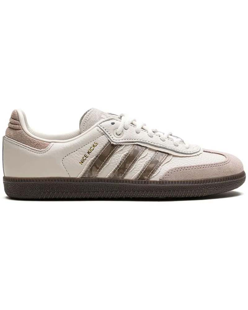 adidas x Nice Kick Samba Consortium Cup Sneakers Nude