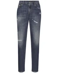 Dolce & Gabbana Jeans mit geradem Bein Blau