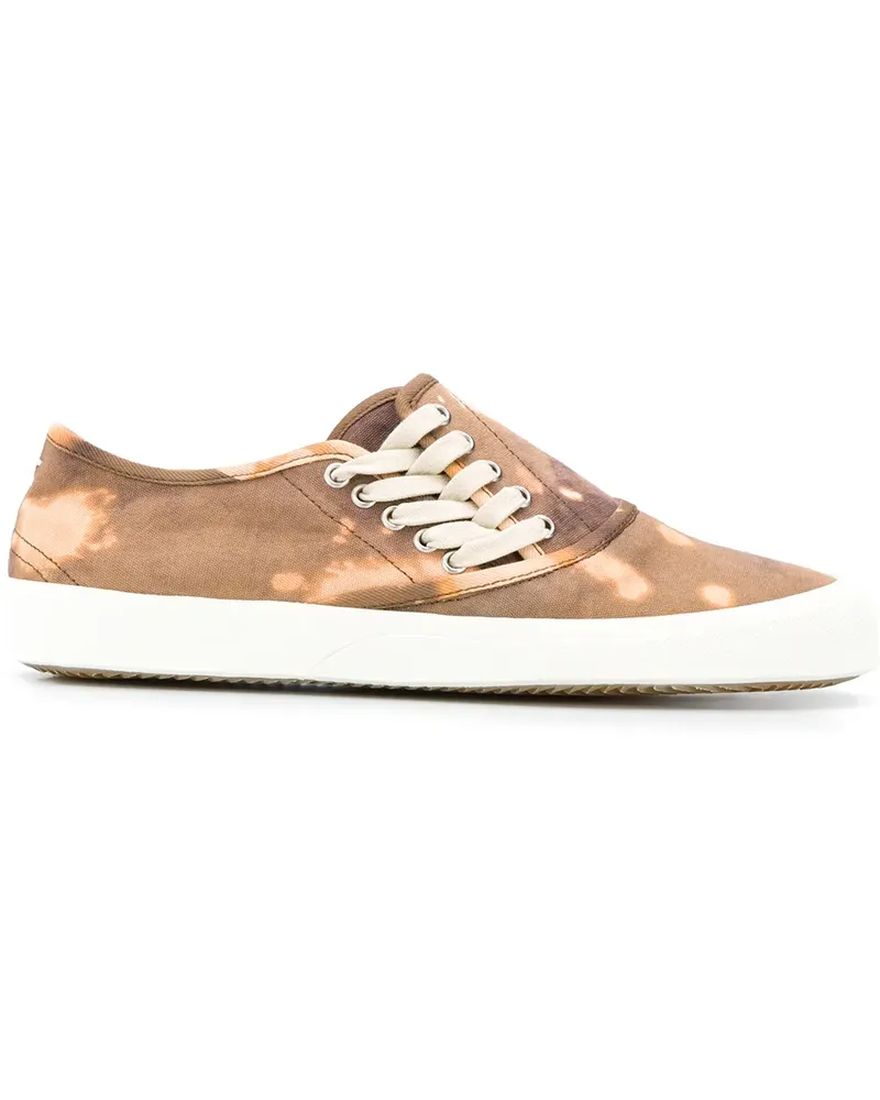 Maison Margiela Sneakers mit Batik-Print - Braun Braun