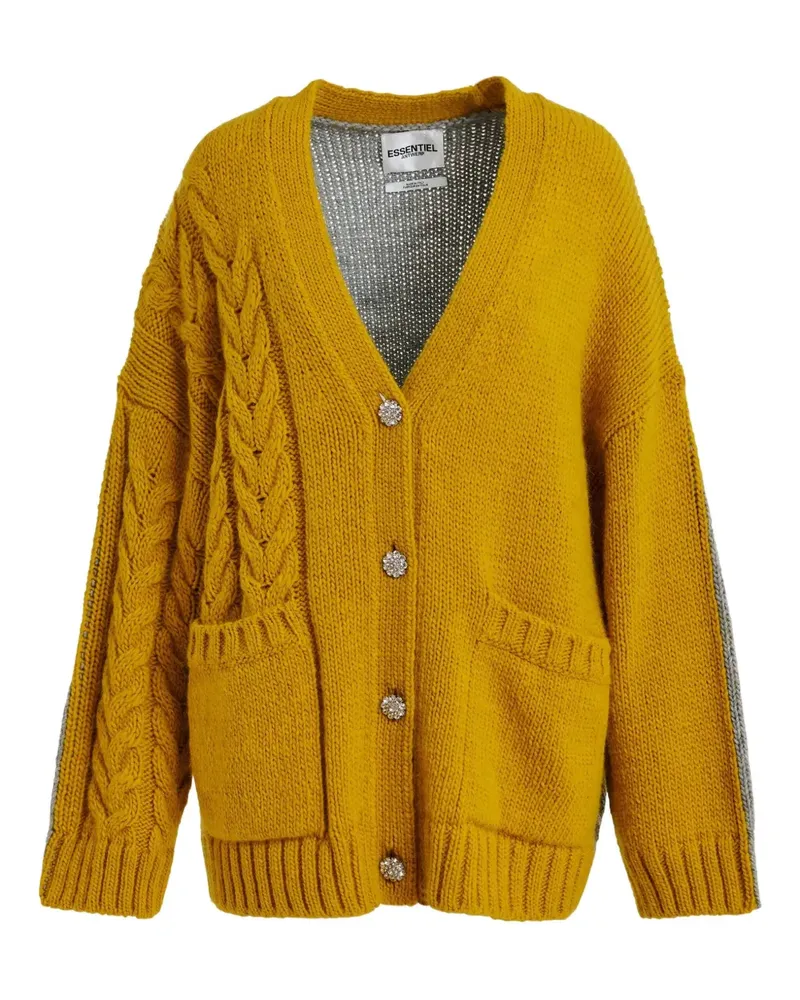 Essentiel Jokes Cardigan - Gelb Gelb