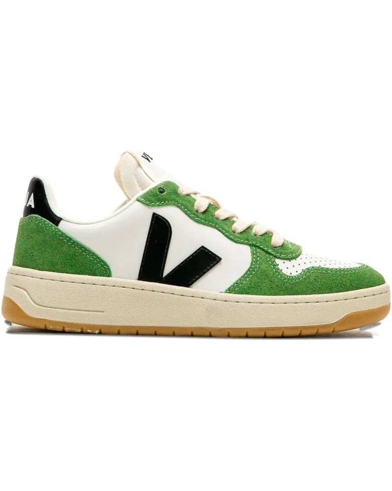 VEJA V-10 Sneakers aus Wildleder - Weiß Weiß