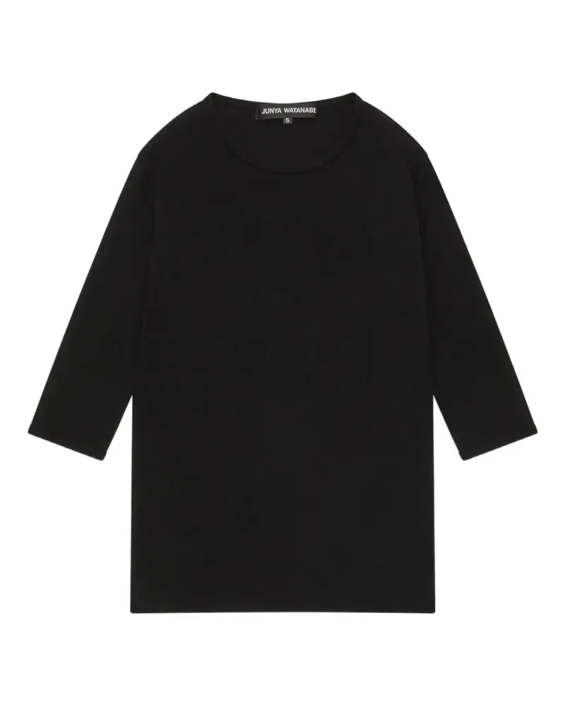 Junya Watanabe long-sleeves T-shirt - Schwarz Schwarz
