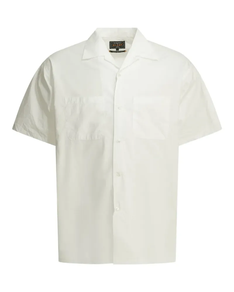 Beams Plus patch-pocket short-sleeve shirt - Nude Nude