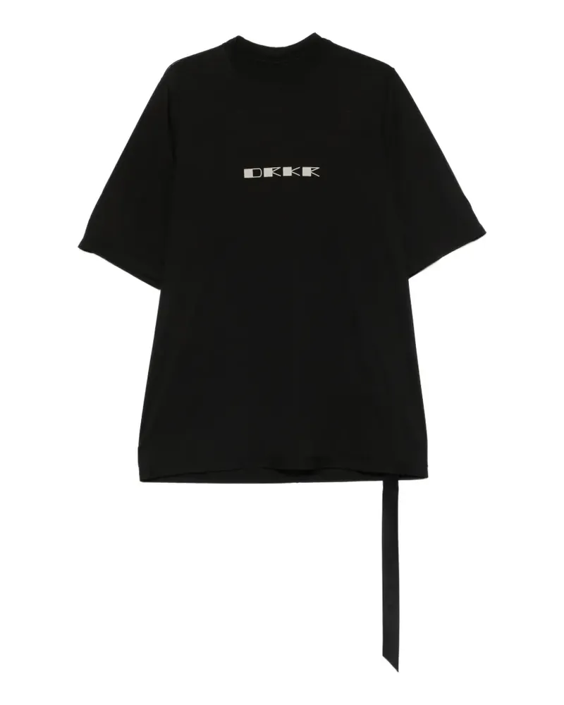 DRKSHDW by Rick Owens T-Shirt mit Logo-Print - Schwarz Schwarz