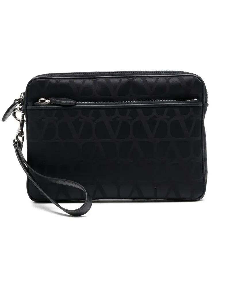 Valentino Garavani Iconographie Clutch - Blau Blau