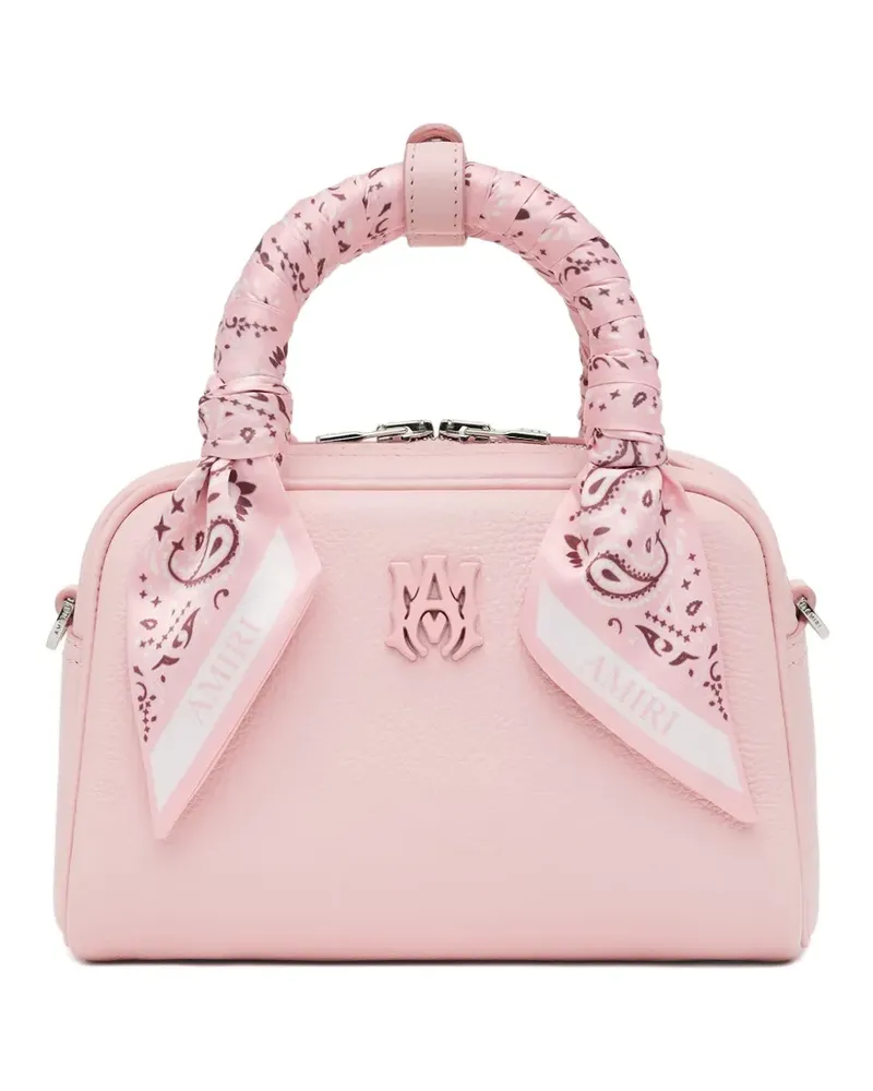 Amiri Bowlingtasche mit Schal-Detail - Rosa Rosa