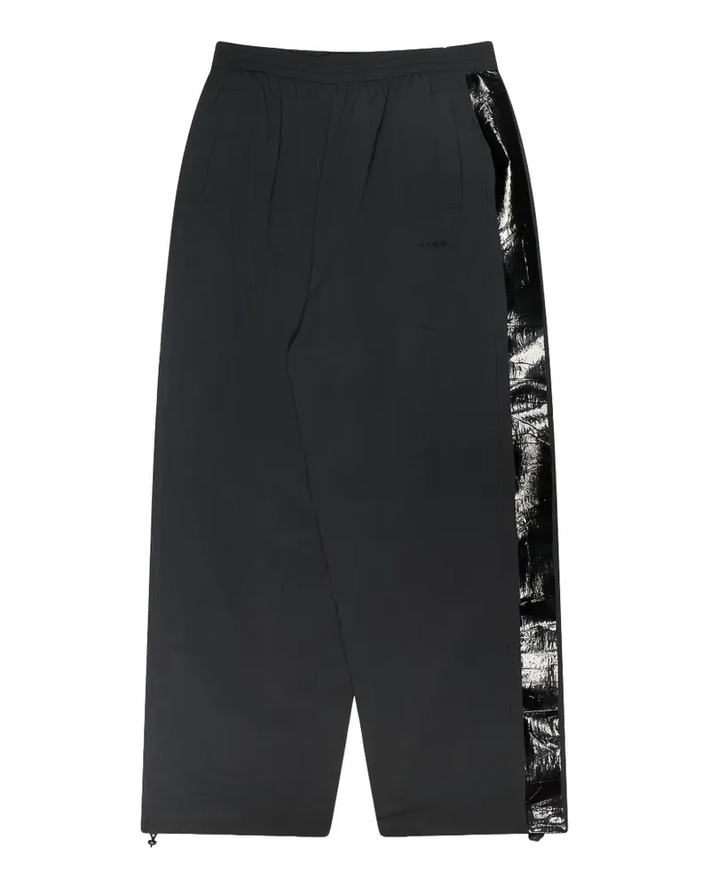 VETEMENTS taped track pants - Schwarz Schwarz