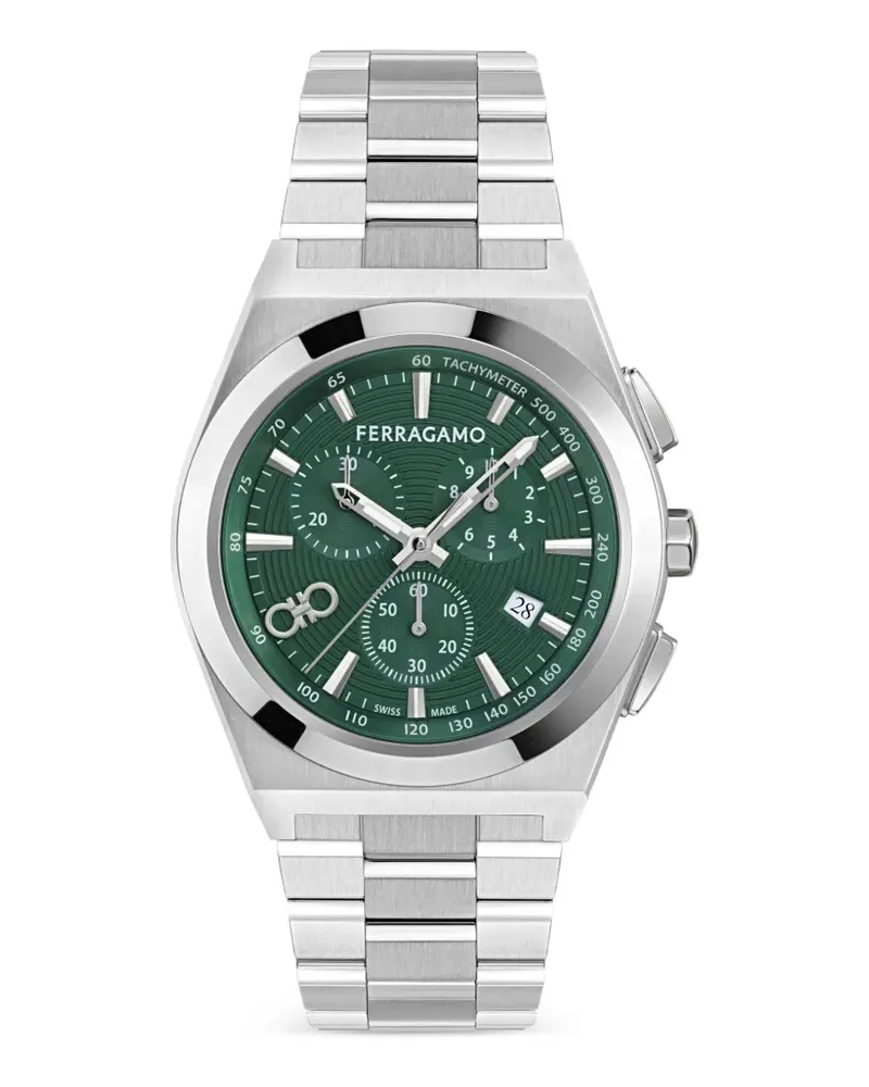 Ferragamo Vega Chrono 42mm watch - Grün Grün