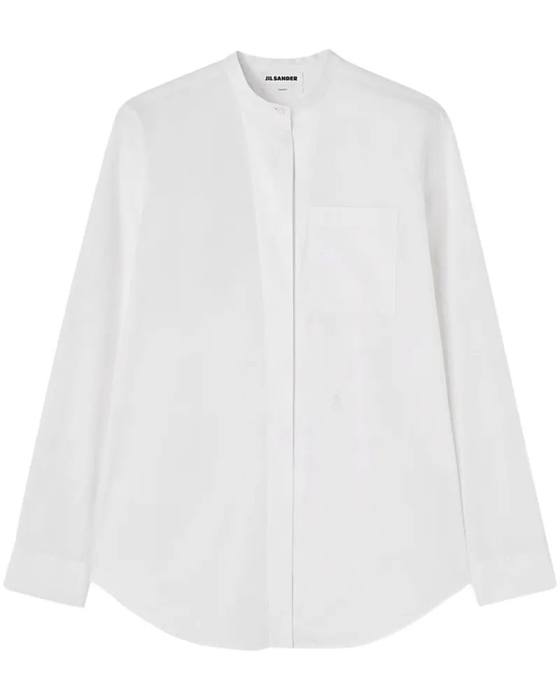 Jil Sander Tuesday Hemd - Weiß Weiß