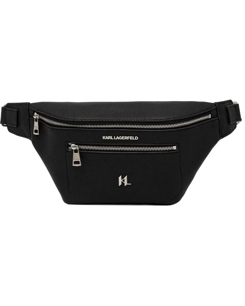 Karl Lagerfeld Gürteltasche mit Logo - Schwarz Schwarz