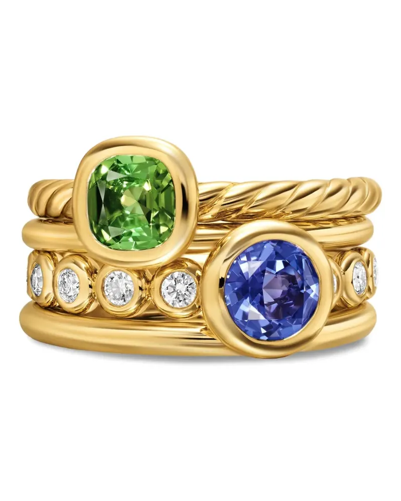 David Yurman DY Mercer® Color mehrreihiger Ring - Gold Gold