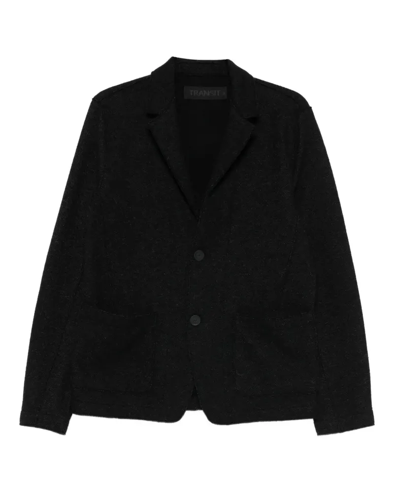 TRANSIT single-breasted blazer - Schwarz Schwarz