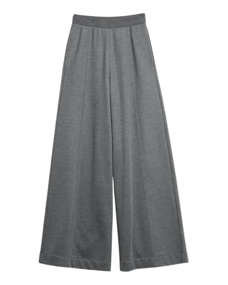 Gucci Palazzohose mit GG - Grau Grau