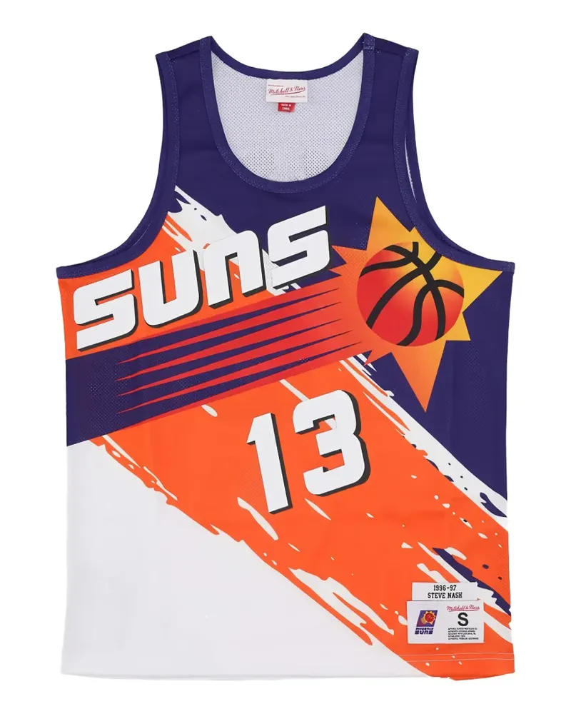 Mitchell & Ness Suns Steve Nash Tanktop - Weiß Weiß