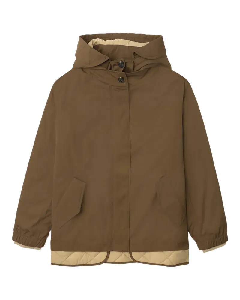 Rag & Bone Gesteppte Kapuzenjacke - Braun Braun
