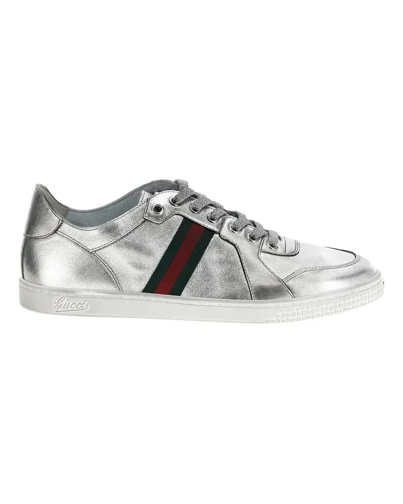 Gucci stretch low-top sneakers - Silber Silber