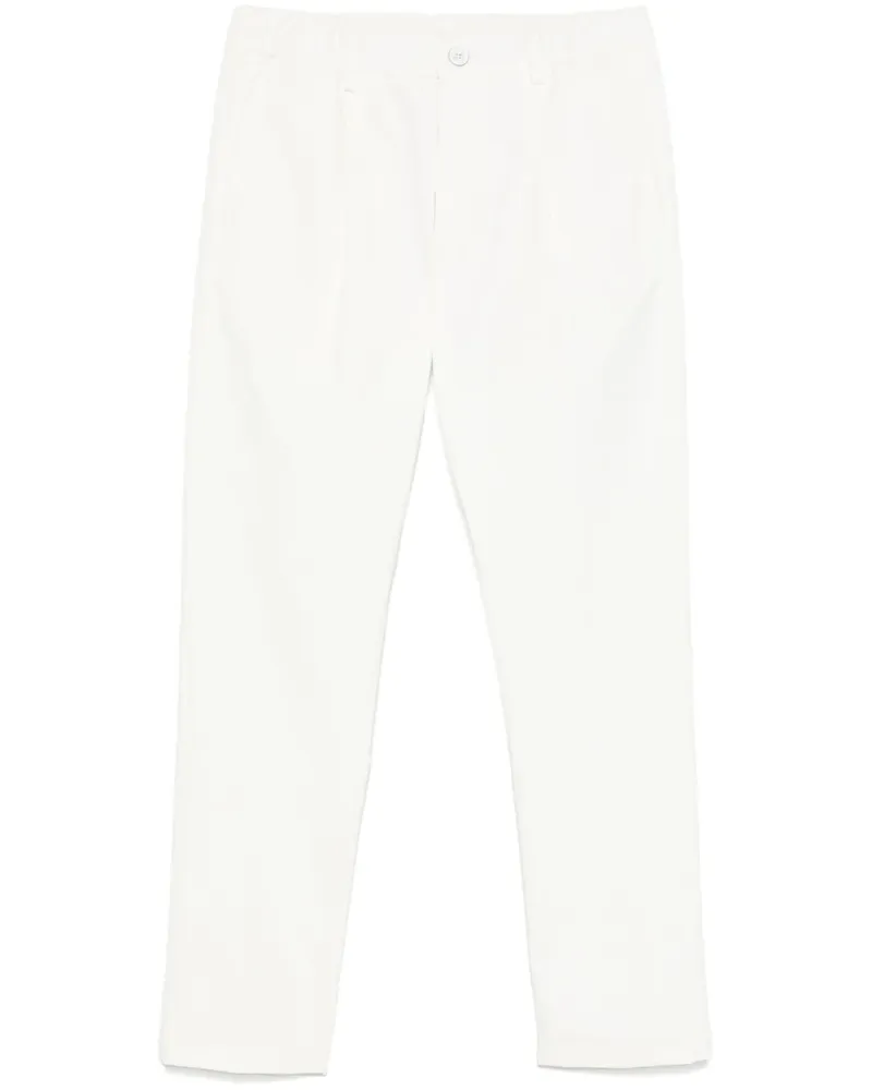 Herno Hose mit Tapered-Bein - Weiß Weiß