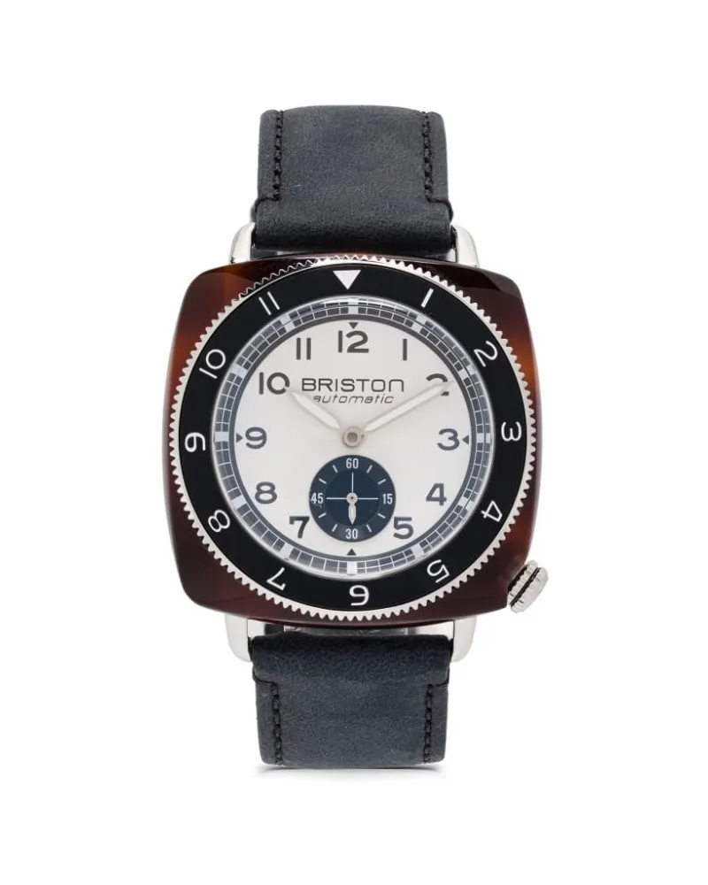 BRISTON Clubmaster Legend Small Second 36mm - Weiß Weiß