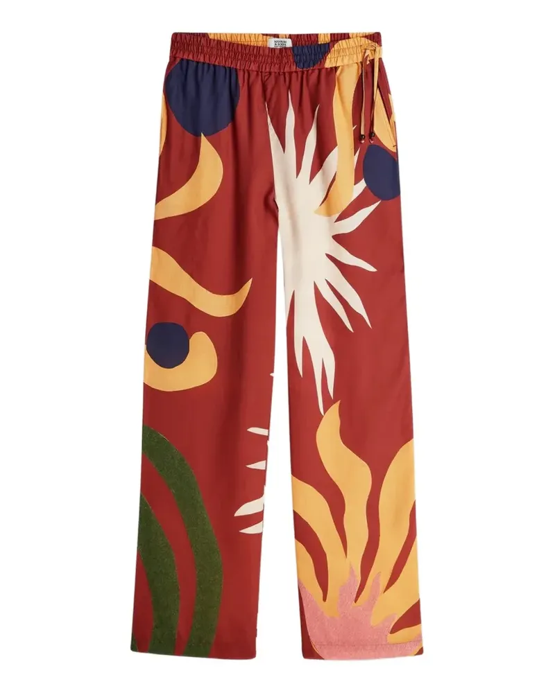 Scotch&Soda Gia Hose mit Kordelzug - Rot Rot