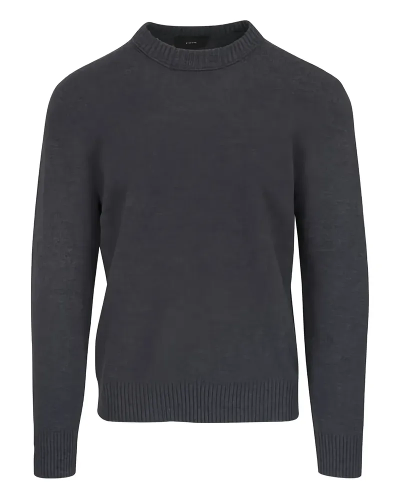 Vince ribbed crew-neck sweater - Grau Grau