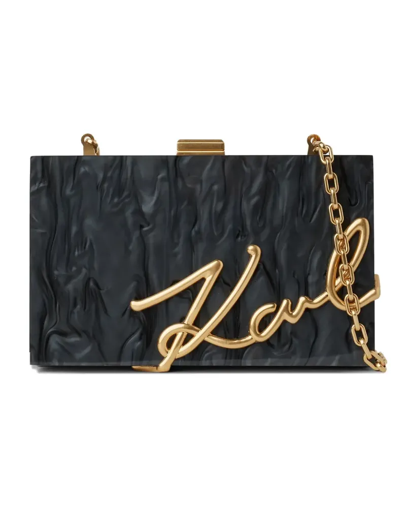 Karl Lagerfeld K/Soiree Clutch - Schwarz Schwarz