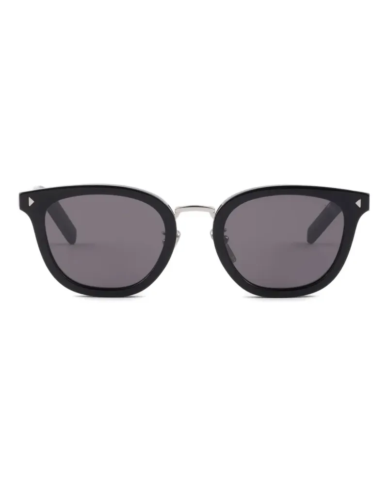 Prada round-frame sunglasses - Schwarz Schwarz