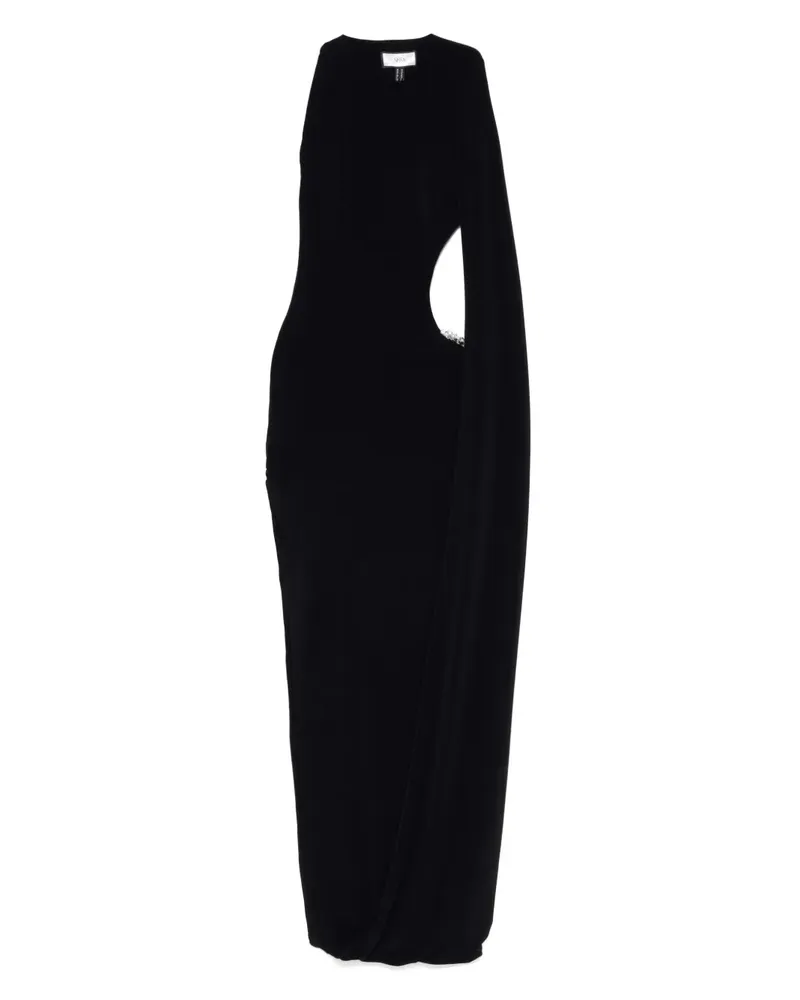 NISSA Kleid aus Jersey - Schwarz Schwarz