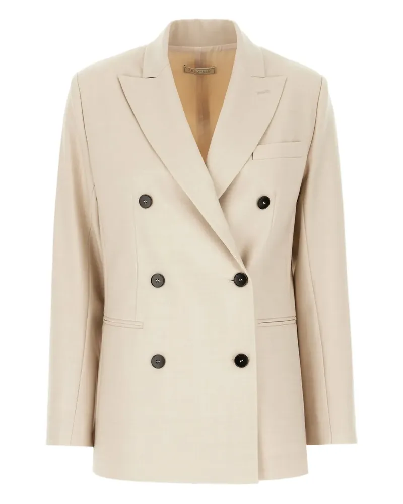 Antonelli Firenze buttoned blazer - Nude Nude