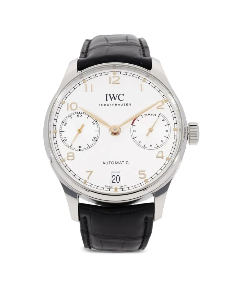 IWC Ungetragene Portugieser Automatic 42mm Silber