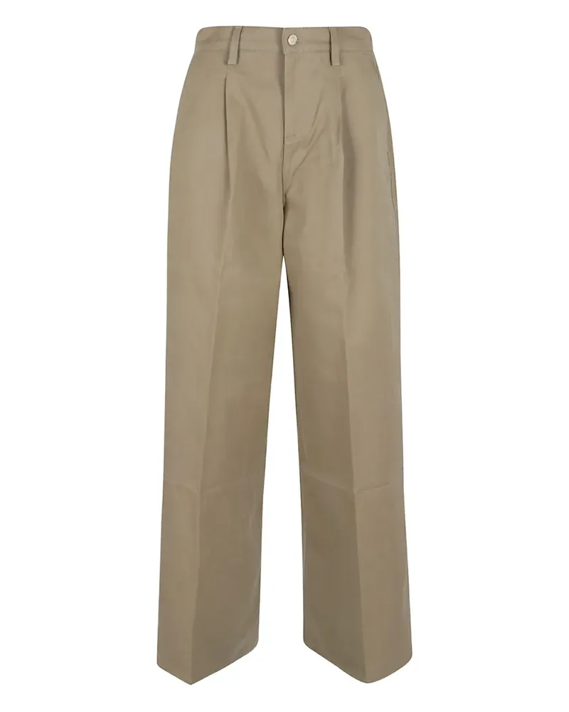 7 for all mankind pleated trousers - Nude Nude