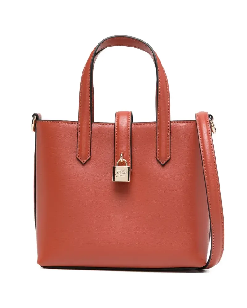 Karl Lagerfeld Mini Kautograph Tote Bag - Rot Rot