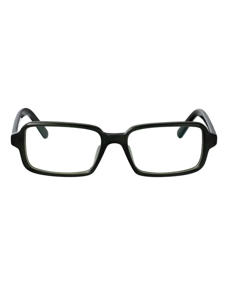 Maison Margiela rectangle-frame glasses - Grün Grün