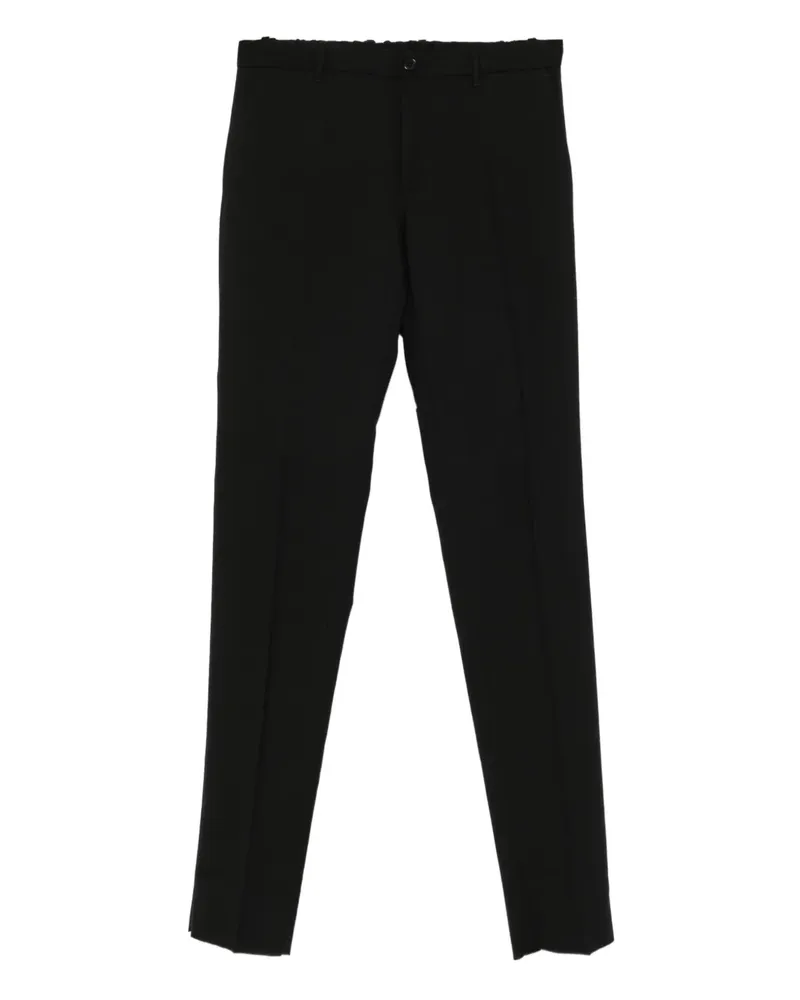 Incotex Hose mit elastischem Bund - Schwarz Schwarz