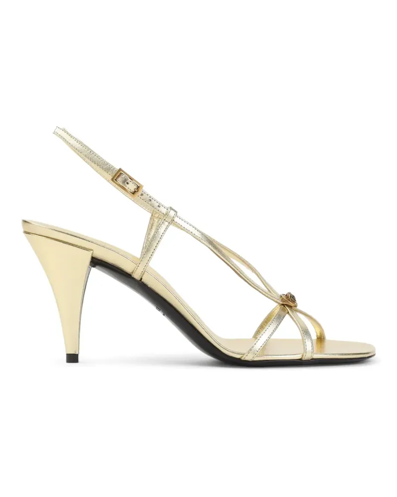 Versace Medusa '95 metallic leather sandals - Gold Gold