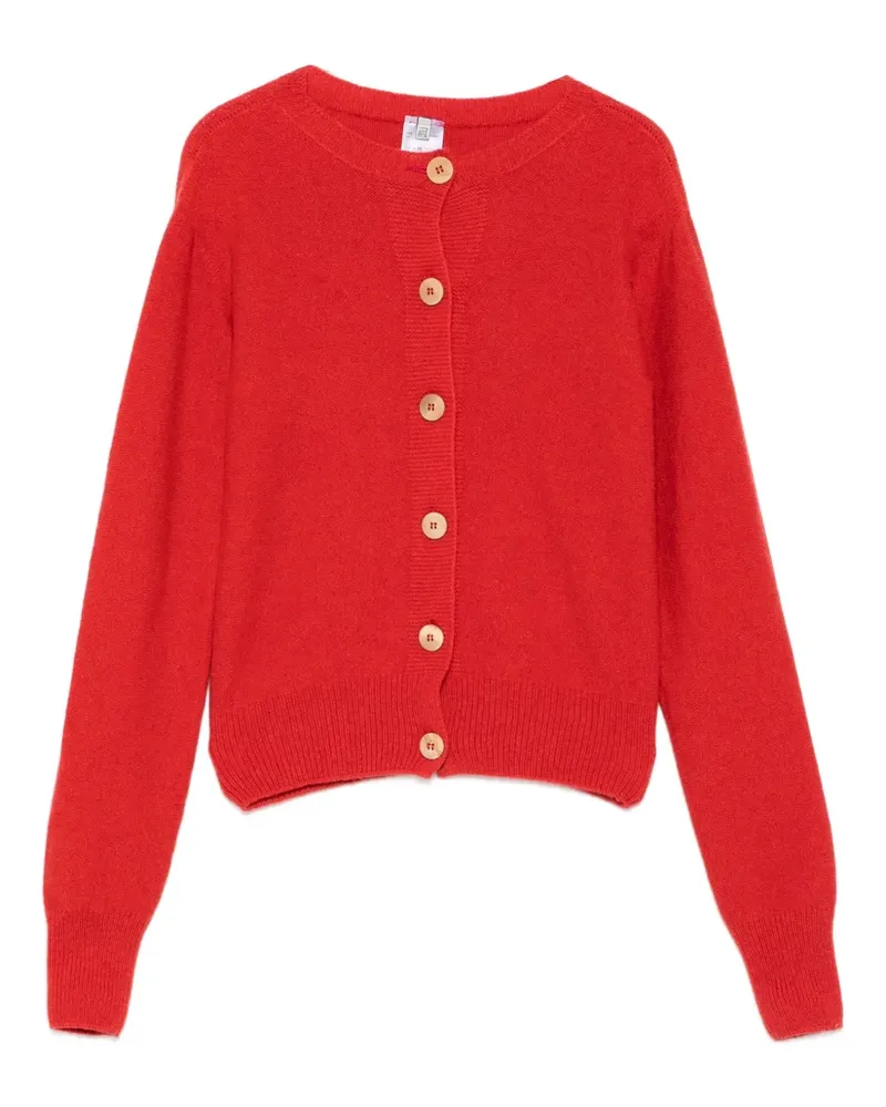 Baserange Cardigan aus Kaschmir - Rot Rot