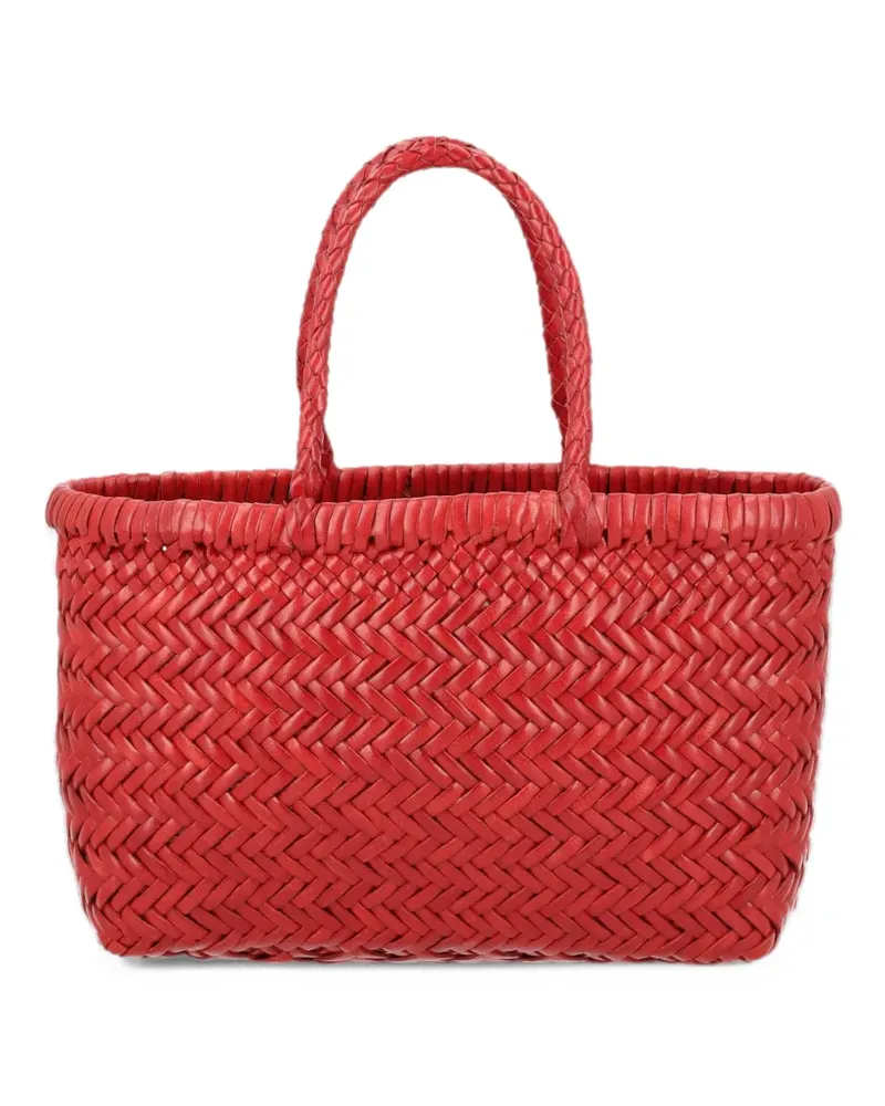 Dragon Diffusion woven leather shoulder bag - Rot Rot